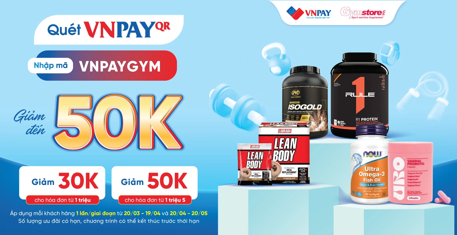 GYMSTORE X VNPAY